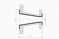 lined_concentric_reducer_line_diagram